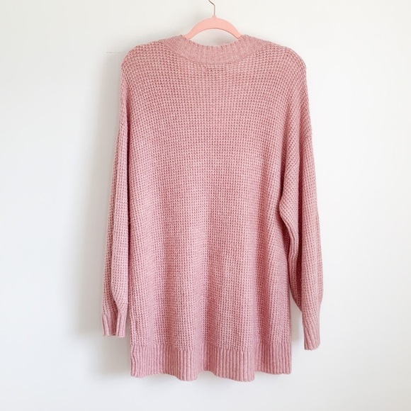 American Eagle Outfitters AE Dusty Pink Sweater Dress / Tunic Small - Picture 4 of 9